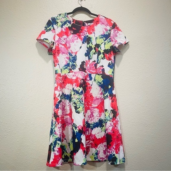 Milly For Design Nation Rosabella Fit and Flare l Dress 14 - Picture 2 of 7